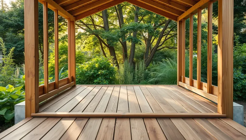 Abri de jardin en bois : comment surélever le plancher face à l'humidité